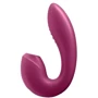 Вакуумний смарт вібратор Satisfyer Sunray Berry, 4 положення стовбура