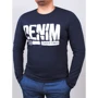 Лонгслив PFProject DNM long M синий с принтом