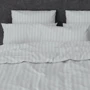 Комплект постельного белья SoundSleep Stripy Grey бязь двуспальный евро (93949118): Материал бязь