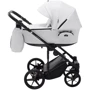 Коляска 2 в 1 Adamex Porto Light Экокожа SA-1 белая (625713): Ширина шасси 57