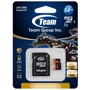Карта пам'яті Team 64GB microSDXC UHS-I U1 + adapter (TUSDX64GUHS03): Обсяг 64 ГБ