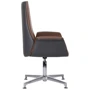 Крісло AMF Bernard CF Brown / Dark Grey (544559): Матеріал оббивки Искусственная кожа, Натуральная кожа