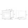 Духовой шкаф электрический Eleyus RAMADA 6011 BL CL+TL: Количество режимов нагрева 11
