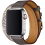 Аксессуар для Watch Apple Hermès Double Tour Band Étain/Béton (MX2V2) for Apple Watch 38/40mm: Производитель Apple