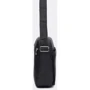 Mужская сумка через плечо Monsen черная (C1HSSA4002bl-black): Фактура Тканая