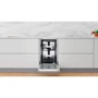 Встраиваемая посудомоечная машина Whirlpool WSBO 3O23 PFX: Цвет серебристый