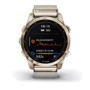 Смарт-часы Garmin Fenix 7S Sapphire Solar Cream Gold Titanium with Cream Heathered Nylon Band (010-02539-39): Карты памяти нет