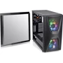 Корпус Thermaltake Commander C34 TG ARGB Edition (CA-1N5-00M1WN-00): Матеріал передній панелі пластик