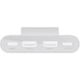 Адаптер Belkin Adapter USB-C to 2хUSB-C+2хUSB Black (BUZ001BT2MBKB7): Інтерфейс підключення USB-C, USB-C