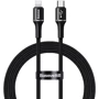 Кабель Baseus USB-C to Lightning PD 18W Halo Data 1m Black (CATLGH-01)