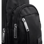 Мужская сумка-слинг DNK Leather черная (DNK-JOKER№4-BAG-1): Фактура Матовая