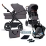 Універсальний візочок 3 в 1 Kinderkraft B-Tour Ash Gray (KSBTOU00DGR3000): Тип коляски Универсальная коляска (3-в-1)