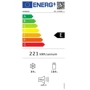 Холодильник HEINNER HC-V268E++: Размеры 59.5х170х54 см