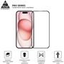 Защитное стекло для iPhone ArmorStandart Tempered Glass Pro Black for iPhone 15 (ARM71483): Цвет черный