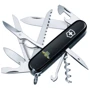 Мультитул Victorinox Huntsman Ukraine 91мм/15 функцій/чорний /Герб України зі стрічкою (1.3713.3_T1010u)