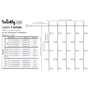 Гирлянда Smart LED Twinkly Pro Curtain RGB 250 AWG22 IP65 прозрачный: Количество ламп 250