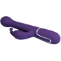 Вибратор с ротацией и толчками LYBAILE Pretty Love Dejon Dark Purple (BW-500014-2)