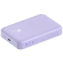 Внешний аккумулятор Baseus Power Bank 10000mAh Mini Magnetic Wireless 20W Purple (PPCX110105): Особенности Компактный размер, Индикатор заряда, Поддержка MagSafe