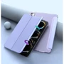 Аксессуар для iPad BeCover Case Book Tri Fold Hard Purple for iPad Pro 11 M4 2024 (711729): Особенности трансформируется в подставку, Удобно держать в руке, Стильный дизайн, Надежная защита от царапин и загрязнений