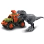 Игровой набор Road Rippers машинка и динозавр T-Rex grey (20071)