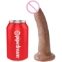 Фаллоимитатор на присоске King Cock 7, 18x4 см, смуглый
