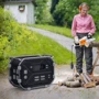 Зарядная станция Marsriva 2400W 262Wh Black UA: Количество USB 6