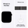 Apple Watch Series 10 42mm GPS + Cellular Slate Titanium Case with Slate Milanese Loop (MX053)