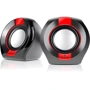 Акустична система REAL-EL S-50 Black / Red: Вихідна потужність колонок 6 Вт