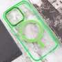 Чохол для iPhone Epik TPU Iris with MagSafe Light Green для iPhone 14 Pro Max: Тип чохла накладка на заднюю часть