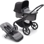 Универсальная коляска Bugaboo Fox 5 2 в 1 Black/Grey Melange (100052029) (без капюшона)