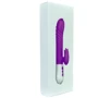 Вибратор BOSS FoxShow Silicone Heating and Thrusting Vibrator Purple