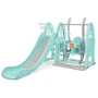 Дитяча гірка-гойдалка Bambi WM19017-4-2 (grey / blue) фото 6