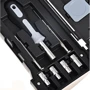 Набор инструментов с фонарем Xiaomi Jiuxun Portable Lamp Tool Set: Комплектация набора рулетки, отвертки, биты