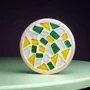 Набор для творчества mosaaro стеклянная мозаика Подставка для чашек 2 шт (MA1001): Возраст от 8-ми лет