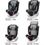 Автокресло Kidwell ORBIT ISOFIX 0-36 kg Black фото 5