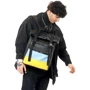 Чоловічий рюкзак Sambag RollTop LTH чорний із прапором України (24238611m): Тип Рюкзаки