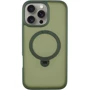 Чехол для iPhone Mobile Case Metal Buttons with MagSafe HQ Ring Green for iPhone 16 Pro Max