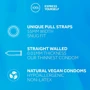 Безлатексные ультратонкие презервативы EXS Pull Non-Latex Condom, №72