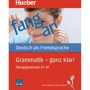 Grammatik - ganz klar!: Übungsgrammatik A1-B1 mit Audios