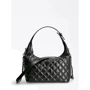 Женская сумка хобо Guess Cessily Hobo черная (HWKM7679020-BLA)