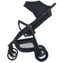Прогулянкова коляска El Camino Dahlia ME1181 Black: Ширина шасси 54.5
