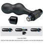 Анальная пробка с вибрацией MR Play Super Rower Silicone Vibrating Anal Plug