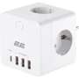 Сетевой фильтр 2E 3*USB-A, 1*USB-C, white (2E-AD431WH)