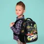 Рюкзак Kite Education каркасний 555 Hot Wheels (HW24-555S): Тип Для первоклассников