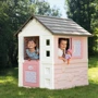 Игровой домик Smoby Corolle Garden House с раздвижными ставнями Розовый (810720): Материал пластик