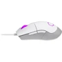 Мышь Cooler Master MM310 (MM-310-WWOL1) White: Эргономика симметричная для левшей