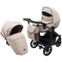 Коляска 2 в 1 Bair Ultra ECO кожа 100% U-22 Латте (680612)