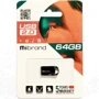 USB-флешка Mibrand 64GB Hawk Black USB 2.0 (MI2.0/HA64M1B): Объем памяти 64 GB