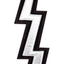Ремень гитарный D`ADDARIO 25LNBT00 Lightning Bolt Suede Guitar Strap (Silver): Производитель D'addario