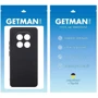 Чехол для телефонов TPU Case Getman Liquid Silk Full Camera Black for Xiaomi Redmi Note 14 Pro 5G